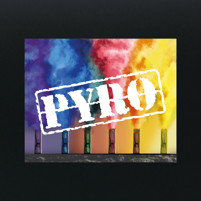 Smokey PYRO - Vinyl Sticker 